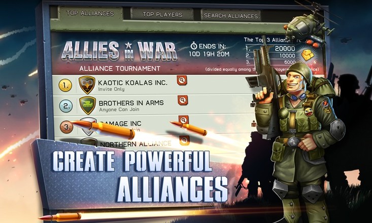 War Games - Allies in War截图5