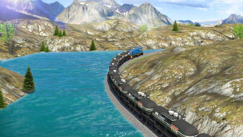 Oil Tanker Train Simulator截图4