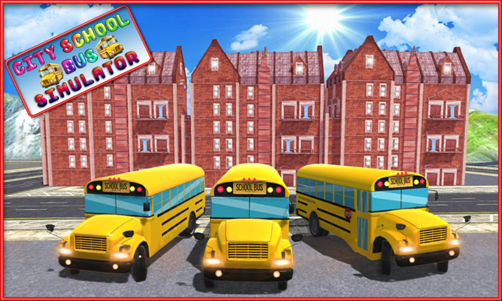 City School Bus Simulator 3D截图10
