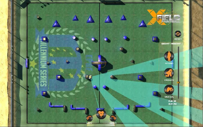 XField 彩弹：第一款3D手机和平板电脑的彩弹射击游戏。截图6