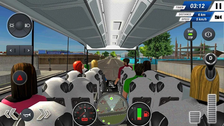 公交车模拟器2019  - 免费 - Bus Simulator 2019 - Free截图1