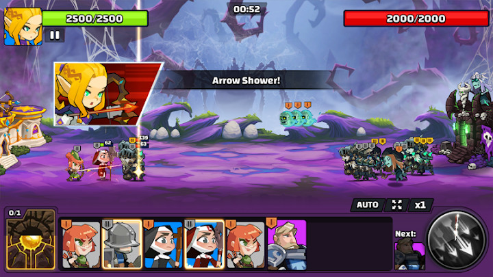 The Wonder Stone: Hero Merge Defense Clan Battle截图5