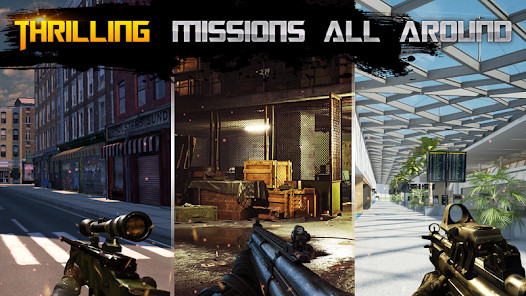 Sniper Attack–FPS Mission Shooting Games 2020截图5