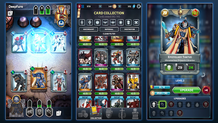 Warhammer Combat Cards - 40K Edition Card Battle截图2