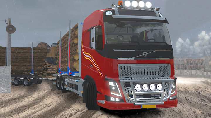 Heavy Logging Cargo Truck Transport Simulator截图2