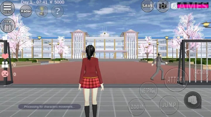 guide for sakura school simulator截图1
