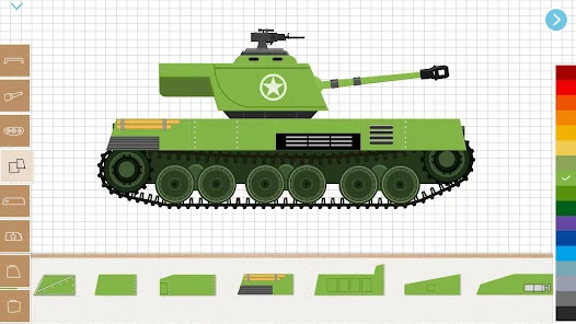 Labo积木坦克儿童游戏-儿童认知与创造军事车辆游戏截图4