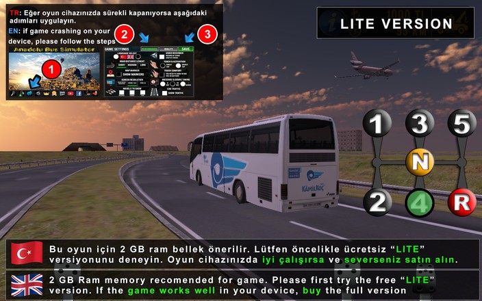 Anadolu Bus Simulator - Lite截图7