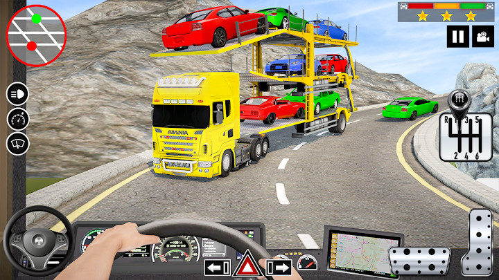 Car Transporter Truck Games 3D截图1