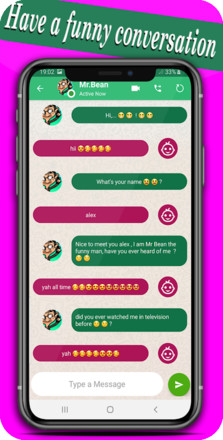 mr funny video call and chat simulation and game截图3