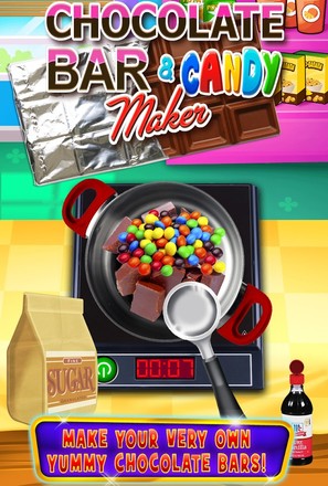 Chocolate Candy Bar Maker FREE截图2