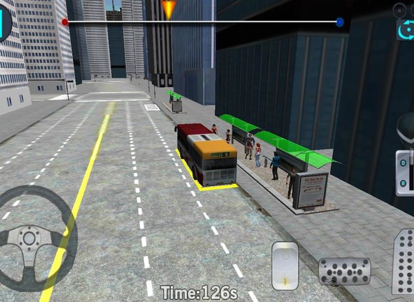 3D城市驾驶 - 巴士停车场截图5