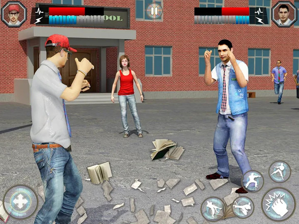 High School Bully Gangster: Karate Fighting Games截图2