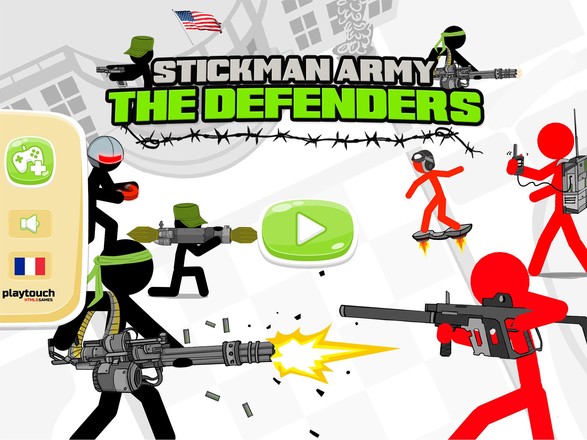 Stickman Army : The Defenders截图1