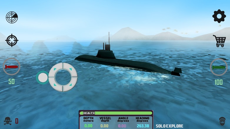 潜艇模拟器3D修改版截图7