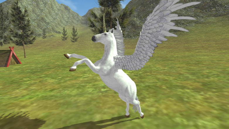 Flying Unicorn Simulator Free截图5