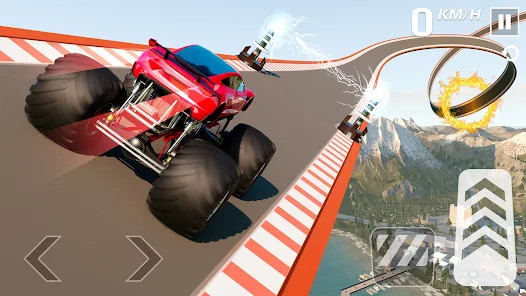Monster Truck Stunt - Car Game截图3