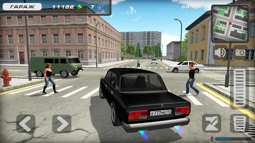 Lada 2107 Russian City Driving截图4