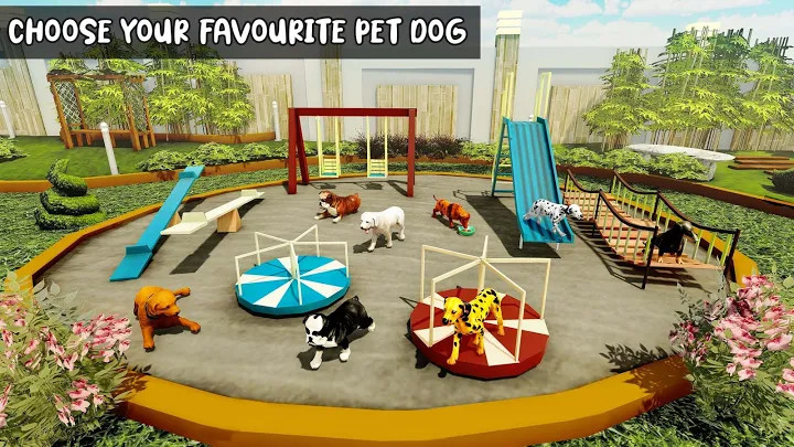 Family Pet Dog Home Adventure Game截图4