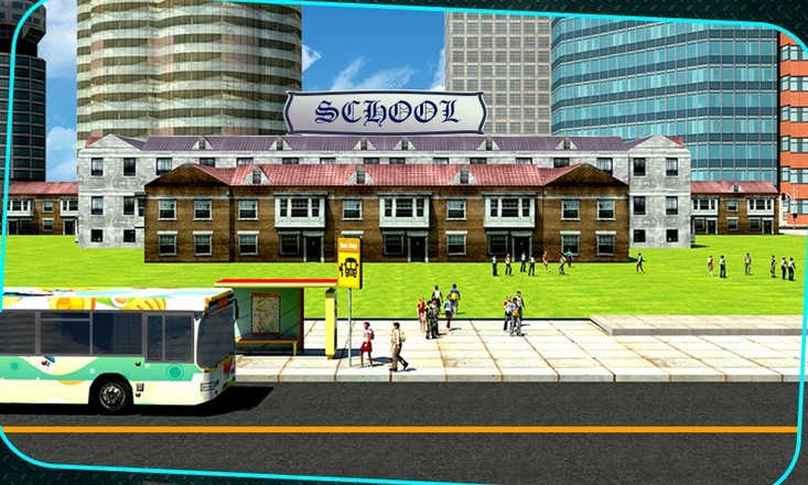 School Bus Driving 3D截图8