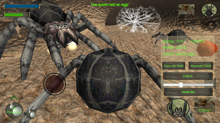 Spider Nest Simulator - insect and 3d animal game截图1