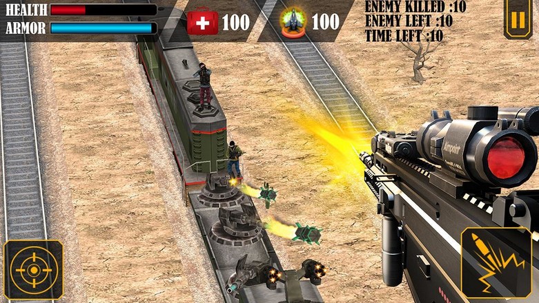 Train Attack 3D截图2