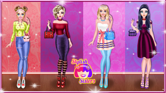 Stylish Sisters - Fashion Game截图3