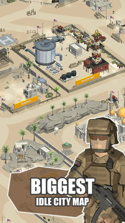 Idle Warzone 3d: Military Game - Army Tycoon截图6