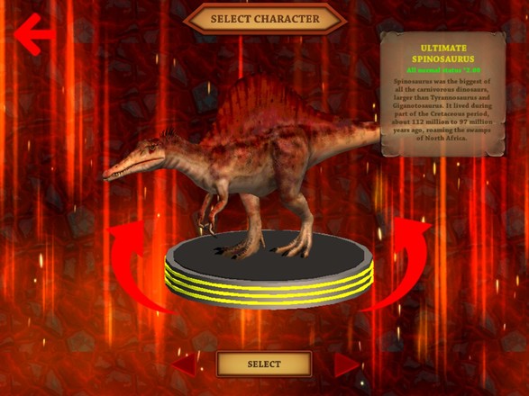 Spinosaurus Simulator Boss 3D截图5