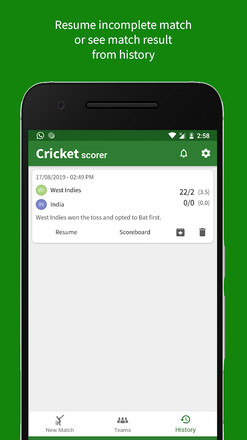 Cricket Scorer截图4