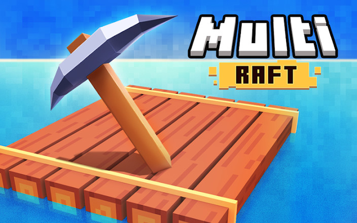 Multi Raft 3D: Survival Game on Island - 岛上的生存游戏截图1