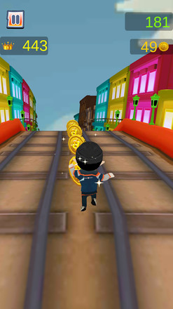 Subway Train Runner 3D截图6