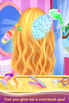 时尚辫子发型沙龙2 - 女孩游戏截图5