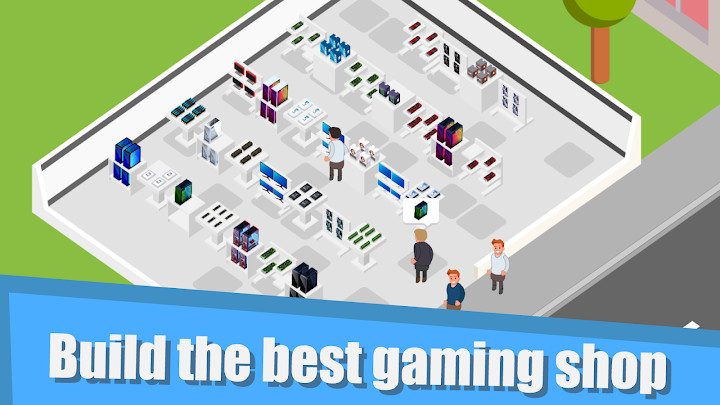 Gaming Shop Tycoon  - Idle Shopkeeper Tycoon Game截图2