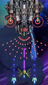 太空战争：宇宙飞船射击游戏截图1