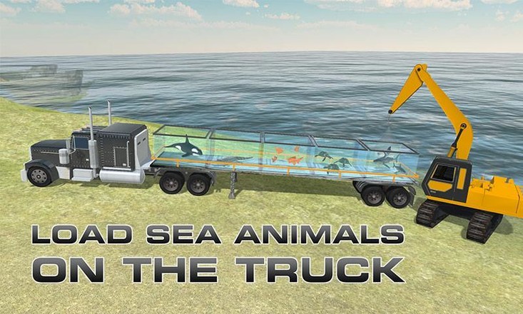 转运卡车海洋动物截图1