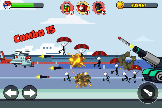 Stick soldier - Revenger - stickman warriors截图4