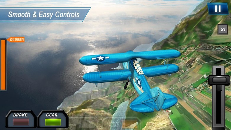 Airplane Flight Simulator 3d : Real Plane Driving截图9