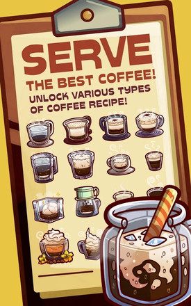 Own Coffee Shop: Idle Game截图8
