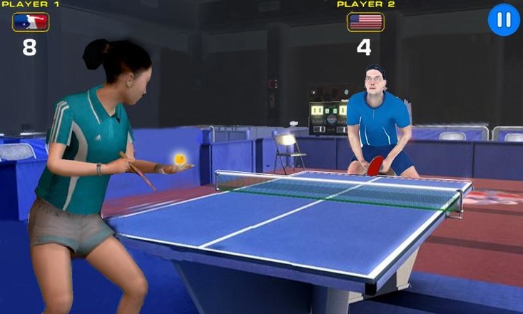 Real Table Tennis 3D截图1