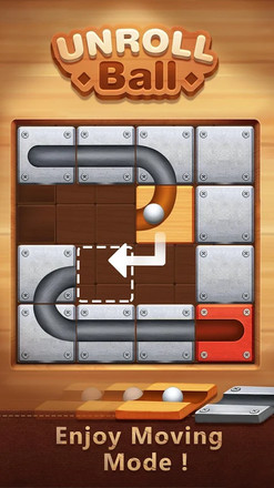 Unblock The Ball - Roll & Drag Block Puzzle Games截图4
