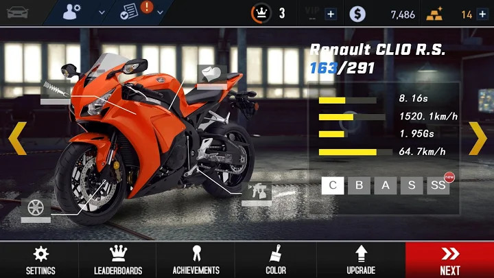 交通速度骑士 - 真正的摩托车赛车游戏截图4
