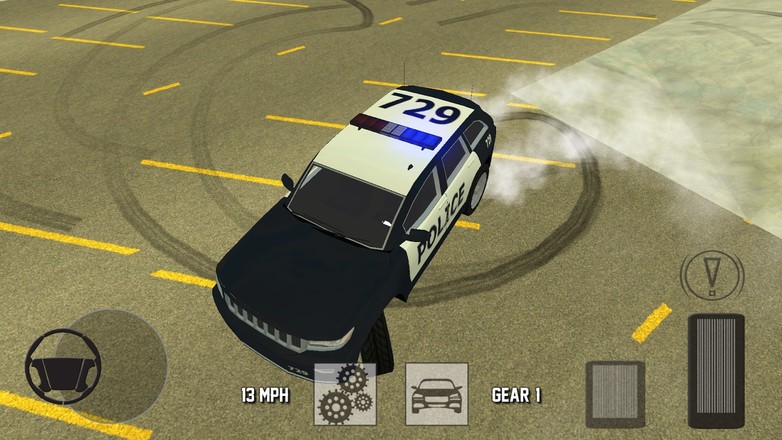 Tuning Police Car Drift截图2