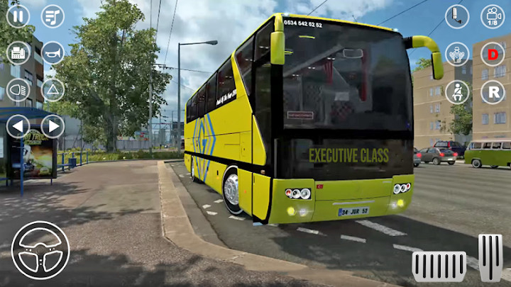 公共教练巴士驾驶模拟2021：新的PVP巴士游戏截图1