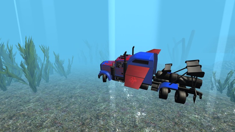 Submarine Transformer Truck 3D截图3