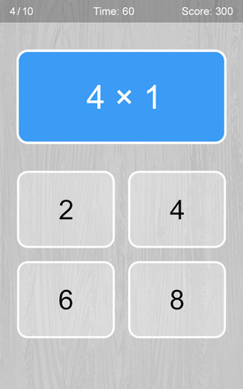 Multiplication Table Game截图1