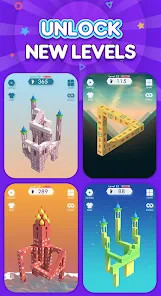 Tap Away: 3D Block Puzzle截图4