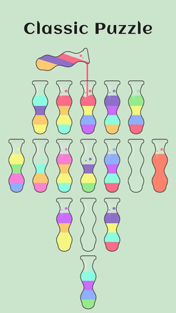 Water Sort Jigsaw: Coloring Water Sort Game截图2