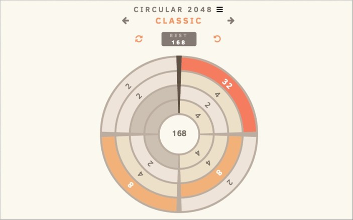 Circular 2048截图2