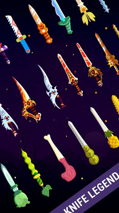 Knife Legend - Knives to rush and hit Fruit & Boss截图1